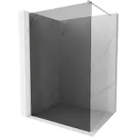Mexen Kioto Douchewand Walk-in 70 x 200 , grafiet 8 mm, geborsteld nikkel - 800-070-101-97-40