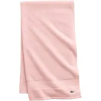 Lacoste Heritage Supima katoenen badhanddoek lichtroze 30 " x 54 "