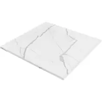 Mexen Hugo vierkante SMC-douchebak 80 x 80 , witte steen - 42158080
