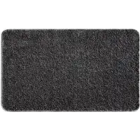 Rugsx Badkamertapijt SYNERGY, glamour, antislip, zacht - lurex grijs 60x100 cm