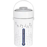 MaxPower (Met Bluetooth) LED-luchtbevochtiger, ultrasone mistaromaverspreider, luchtreiniger, Bluetooth-luidspreker