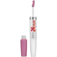 Maybelline SuperStay 24 2-Step Liquid Lipstick Makeup, langdurige lila, 1 kit