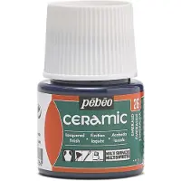 Pebeo Keramiek Email Effect Verf - Hoogglans Verf Dekkende Oliebasis Kleur 45 ml Fles Smaragd
