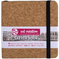 Talens Art Creation Sketchbook Cork 12x12 cm