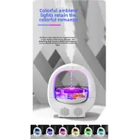 Jojomino Bluetooth-luidspreker met luchtbevochtiger en sfeerlicht voor thuisgebruik Feng Shui-decoratie Luchtbevochtiger