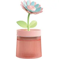 Jojomino Luchtbevochtiger Draagbare USB-aromatherapiemachine Mistmaker Bloemenluchtbevochtiger Roze