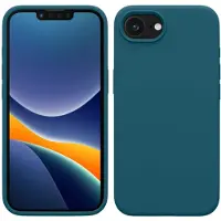 Kwmobile Hoes voor Apple iPhone 16e - TPU Siliconen Telefoonhoes - Teal Matte
