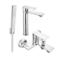 Mexen Royo R72 badset, chroom - 72213R72-00
