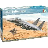 Italeri Modelbouwpakket Vliegtuigen - 2803 F-15E Strike Eagle Plane Plastic - 1:48 - Modelbouw