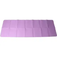 Torribaly Opvouwbare yogamat, opvouwbaar, reisfitness, dubbelzijdig, antislip, voor pilates en vloeroefeningen