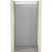 Mexen Exo draaideur douchedeur 95 , transparant, goud - 817-095-000-50-00