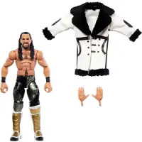 Mattel WWE Topkeuzes Elite-actiefiguur en accessoireset Seth Freakin Rollins 6-inch verzamelobject met verwisselbare handen, ringuitrusting en 25