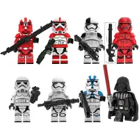 MaxPower 8X Star Wars Clone Wars Fit Lego Minifiguren speelgoedcollectie