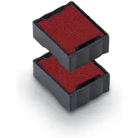 Trodat Replacement Ink Pads 6/4921 - Pack of 2 - Red Ink - for The Printy 4921
