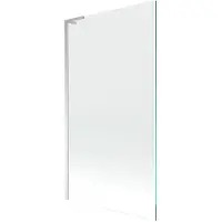 Mexen Next L 1-delige badscherm 100 x 150 , transparant, chroom - 895-100-000-03-00-01