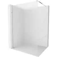 Mexen Kioto douchewand Walk-in 100 x 200 , matglas 8 mm, chroom - 800-100-101-01-30