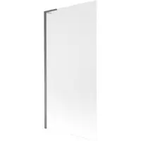Mexen Next L badwand 1-vleugelig 90 x 150 , ijsglas, gun metal - 895-090-000-03-30-95