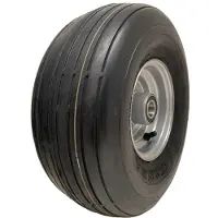 Parnells 15x6.00-6 Multi Rib-grasmaaierwiel Wanda 6-laags P508-band stalen velg 25 mm lagers