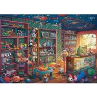 Ravensburger Verlaten Plaatsen: Versleten Speelgoedwinkel 1000 Stuk Puzzel voor Volwassenen - 17508 - Elke Puzzelstuk is Uniek