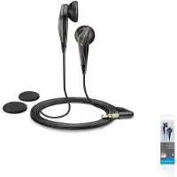 Sennheiser Stereo oordopjes diepe bas HD koptelefoon MX 375 zwart in-ear koptelefoon