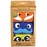 Zoocchini Jongens Boxers (2/3 jaar) - Oranje - Verpakking van 3