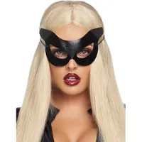 Leg avenue Vinyl kattenmasker (6 stuks per b
