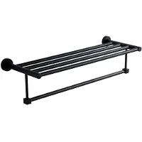 Mexen Remo handdoekrek, zwart - 7050720-70