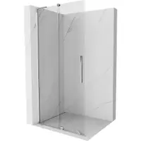 Mexen Velar L Walk-in schuifbare douchewand 90 x 200 , transparant 8 mm, chroom - 871-090-003-03-01