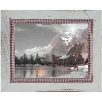 MCW Fotolijst T247, fotolijst muurframe, 19x24cm shabby look landhuis ~ wit