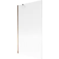 Mexen Next badwand 1-delig 100 x 150 , strepen, roze goud - 895-100-000-00-09-60