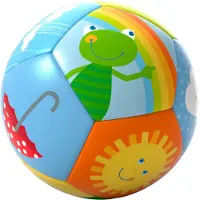 Haba Babybal Regenboogwereld - 11 cm