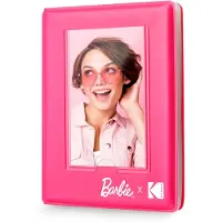 Kodak x Barbie 64-Photo Mini Photo Album with Transparent Window Cover for Barbie Instant 2x3 ZINK Zero Ink Photo Paper