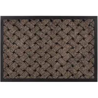 Rugsx Ruitenwisser anti slip VECTRA 7764 extern, intern, op een rubber - bruin 50x80 cm