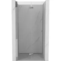 Mexen Mist-F vouwdeur voor douche links 90 , transparant, chroom - 8A6-090-000-01-00-L