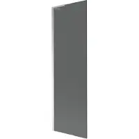 Mexen Next L badwand 1-vleugelig 60 x 150 , grafiet, chroom - 895-060-000-03-40-01