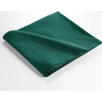 Douceur d'intérieur Katoenen Laken "Biolina" 240x300cm Smaragd
