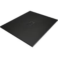 Mexen Hugo rechthoekige SMC douchebak 140 x 100 , zwart, zwarte afdekplaat - 42701014-B
