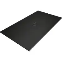 Mexen Hugo rechthoekige SMC douchebak 180 x 100 , zwart, zwarte afdekking - 42701018-B