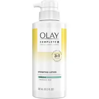 Olay Complete+ Hydrating Lotion Fragrance-Free 10.1 FL OZ 3-in-1 Nourishing Face Moisturizer for All Skin Types with Vitamin B3 Vitamin E and Cera