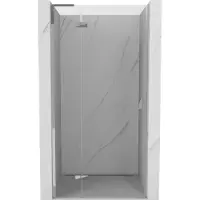 Mexen Mist-H L douchedeur scharnierend links 120 , transparant, chroom - 8A5L-120-000-01-00-L