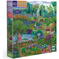 Eeboo Piece & Love: Alchemist's Orchard - 1000 stukjes Puzzel - Volwassen Vierkante Jigsaw, 23x23