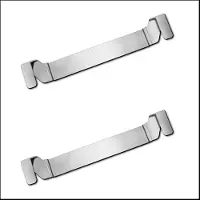 MaxPower 2-pack roestvrijstalen grillspatelstandaard barbecuegereedschap standaardhouder rekgrillaccessoires houder voor