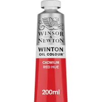 Winsor & Newton Winton Oil Colours 200ml Cadmium Red Hue