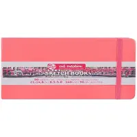 Talens Art creation schetsboek 21x14,8 cm 140g coral red