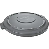 Rubbermaid Deksel voor Brute container 37 l, rond, grijs