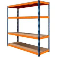 Monster Racking S-Rax 4 Planken Stelling - 180cm x 180cm x 60cm