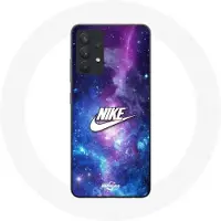 Nike Coque - - Samsung Galaxy A13 5G - Witte Logo - Flexibel - Kleurrijk