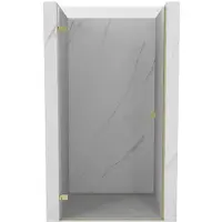 Mexen Lunar-B douchedeur draaiend links 95 , transparant, goud - 832-095-000-50-00-L