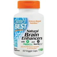 Doctors Best - Natuurlijke Hersenversterkers - 60 Veganistische Capsules