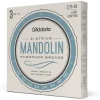 D'Addario EJ73-3D Snaren voor mandoline